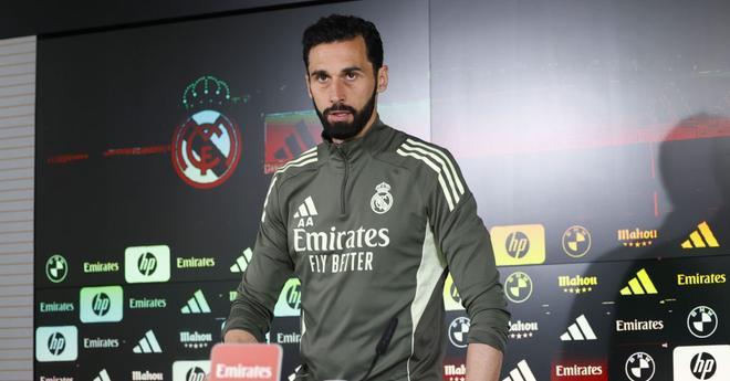 El Reial Madrid aterra a  Son Moix pensant en el Bayern