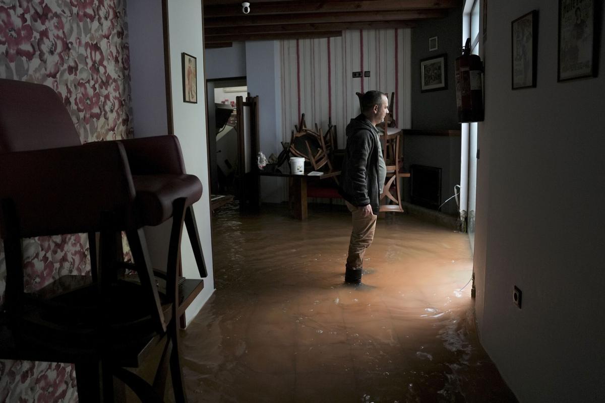 Casa inundada en Grazalema