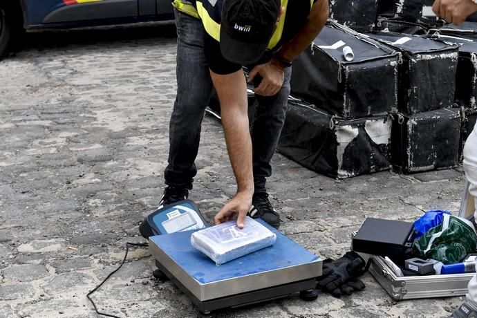 Desembarco de 1.500 kilos de coca en Gran Canaria