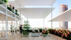 Una de las imágenes del diseño futuro del edificio del Joint Research Centre de la Comisión Europea.