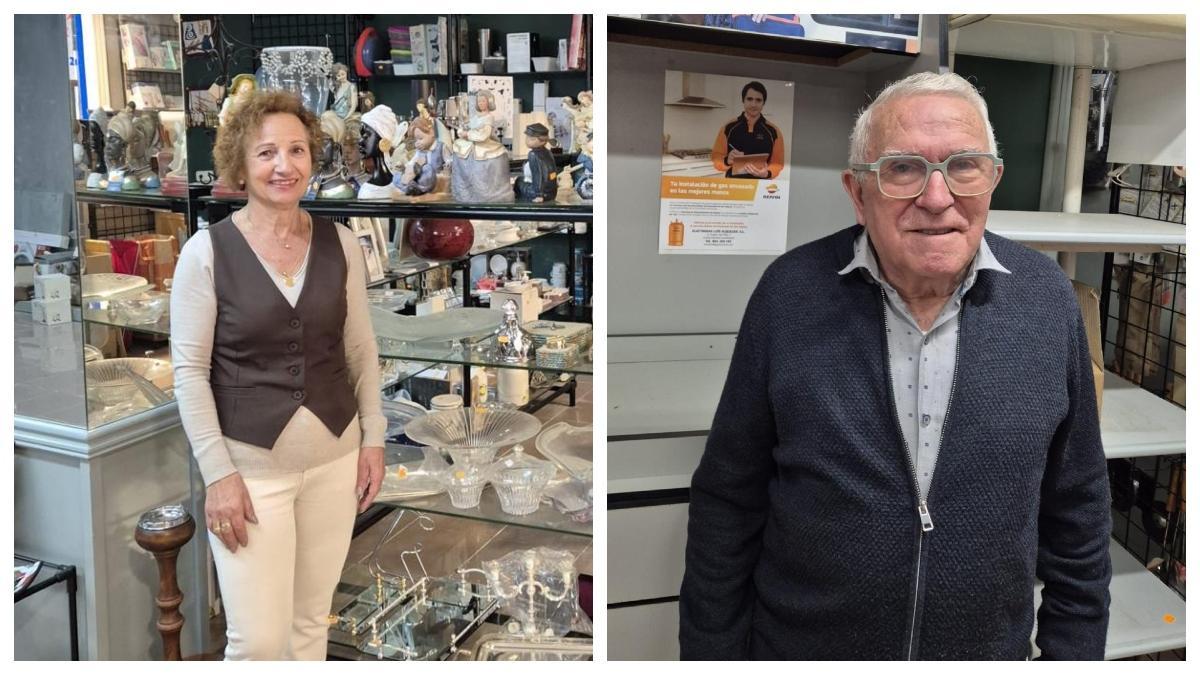 María Mercedes y Luis, en la actualidad.