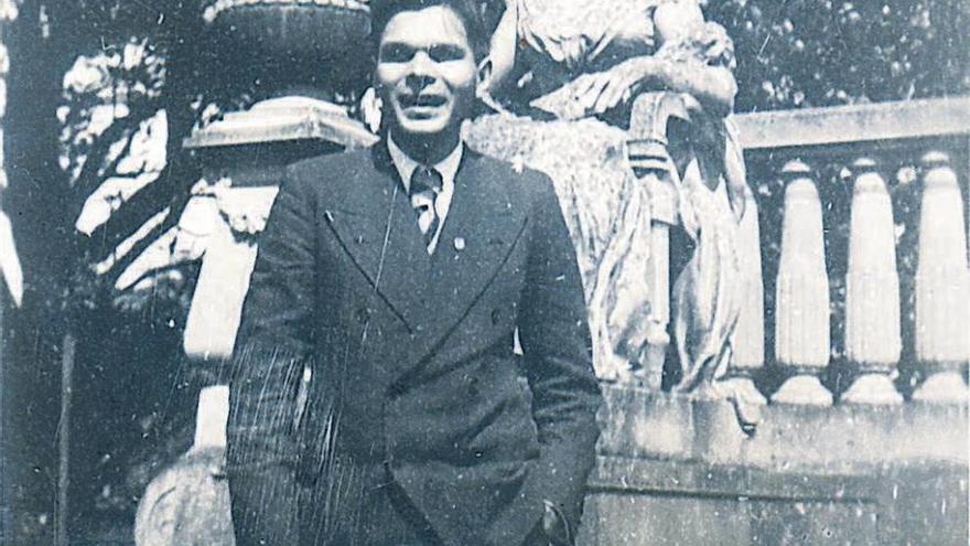 Miguel González Garcés, en 1938.