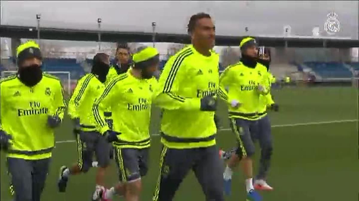 El Real Madrid se vuelve a entrenar sin Bale