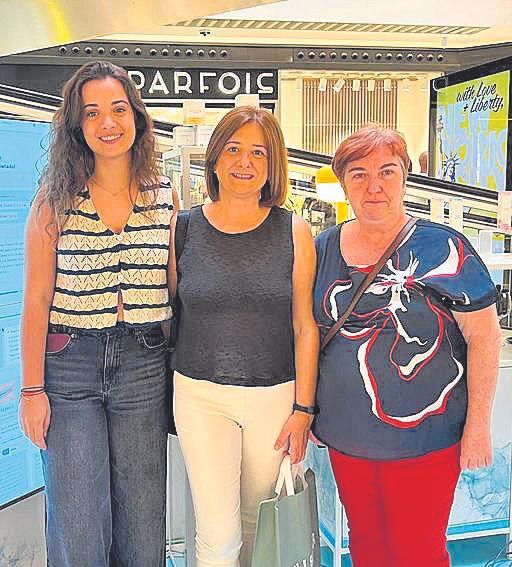 Luisa Fiol, Beni Más y Ana Carvaja.