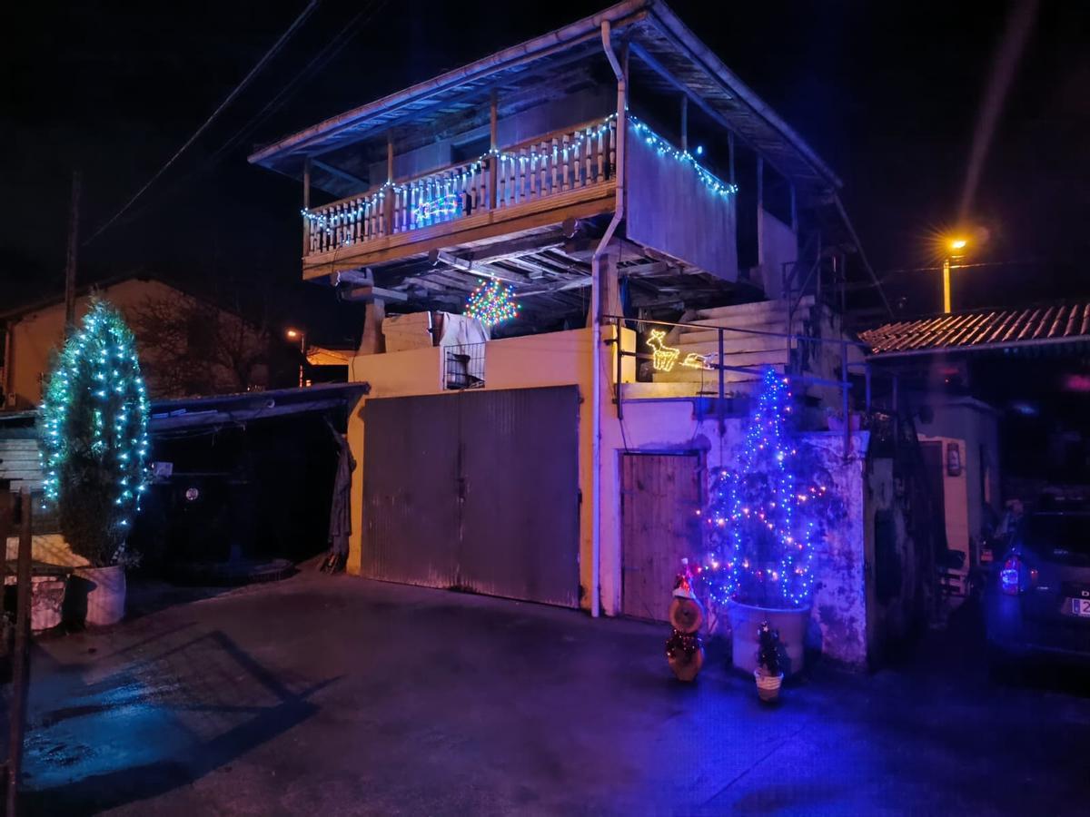 Ables se viste de Navidad: así se ha decorado el pueblo de Llanera