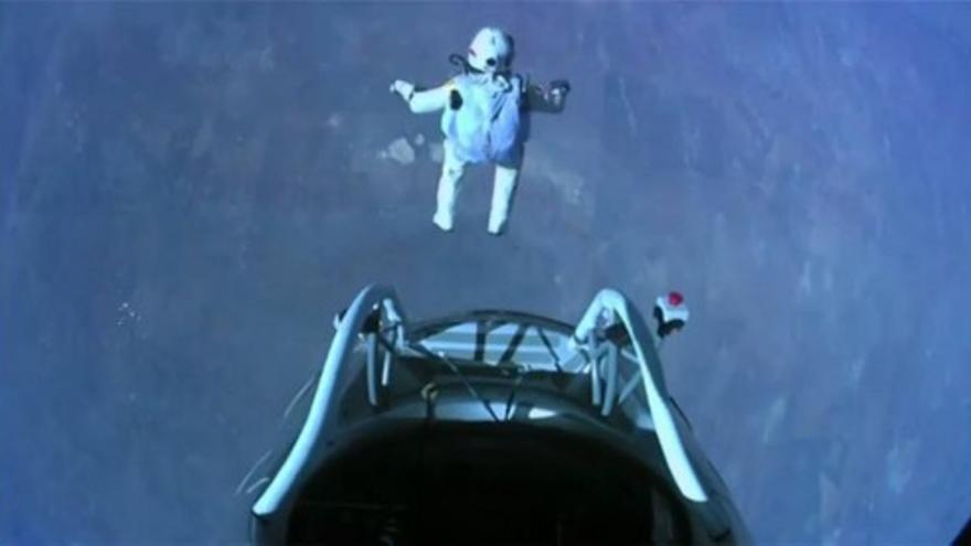 El salto estratosférico de Felix Baumgartner