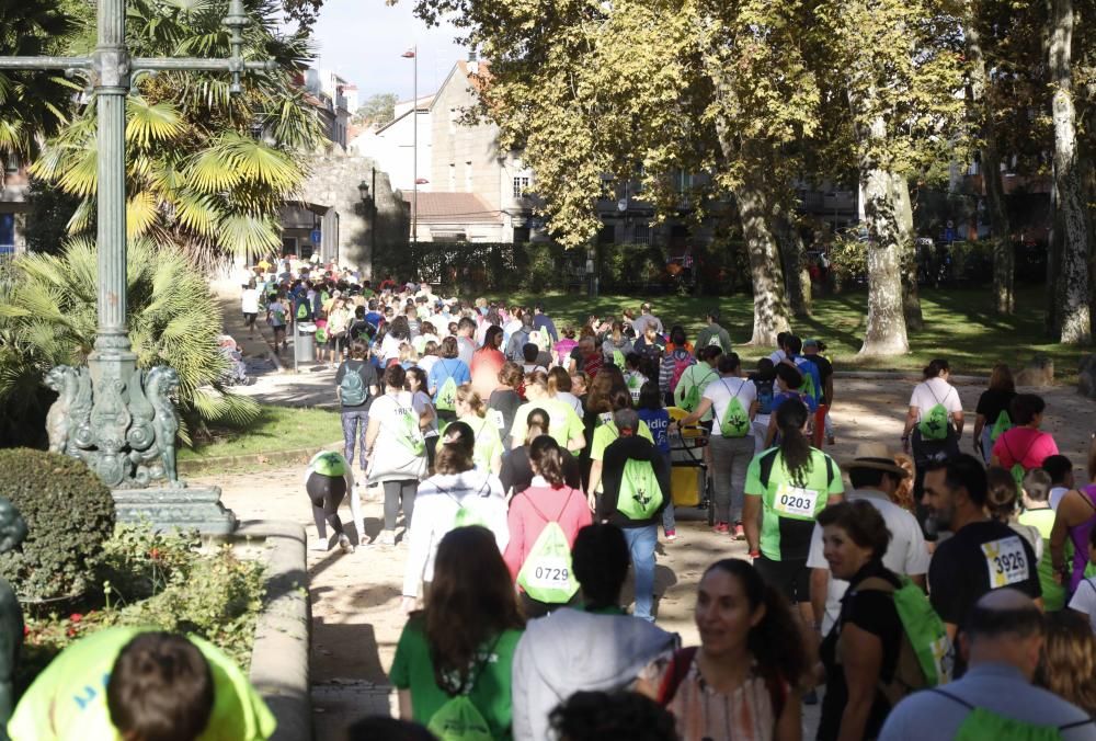 Alrededor de 3.000 personas participaron en la mañana del domingo en la marcha solidaria de 9 kilómetros de Aspanaex.