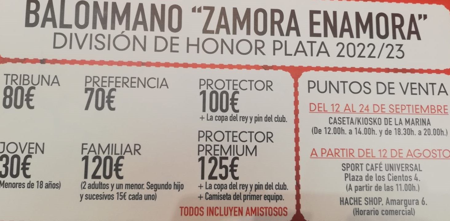 Precios y carnés