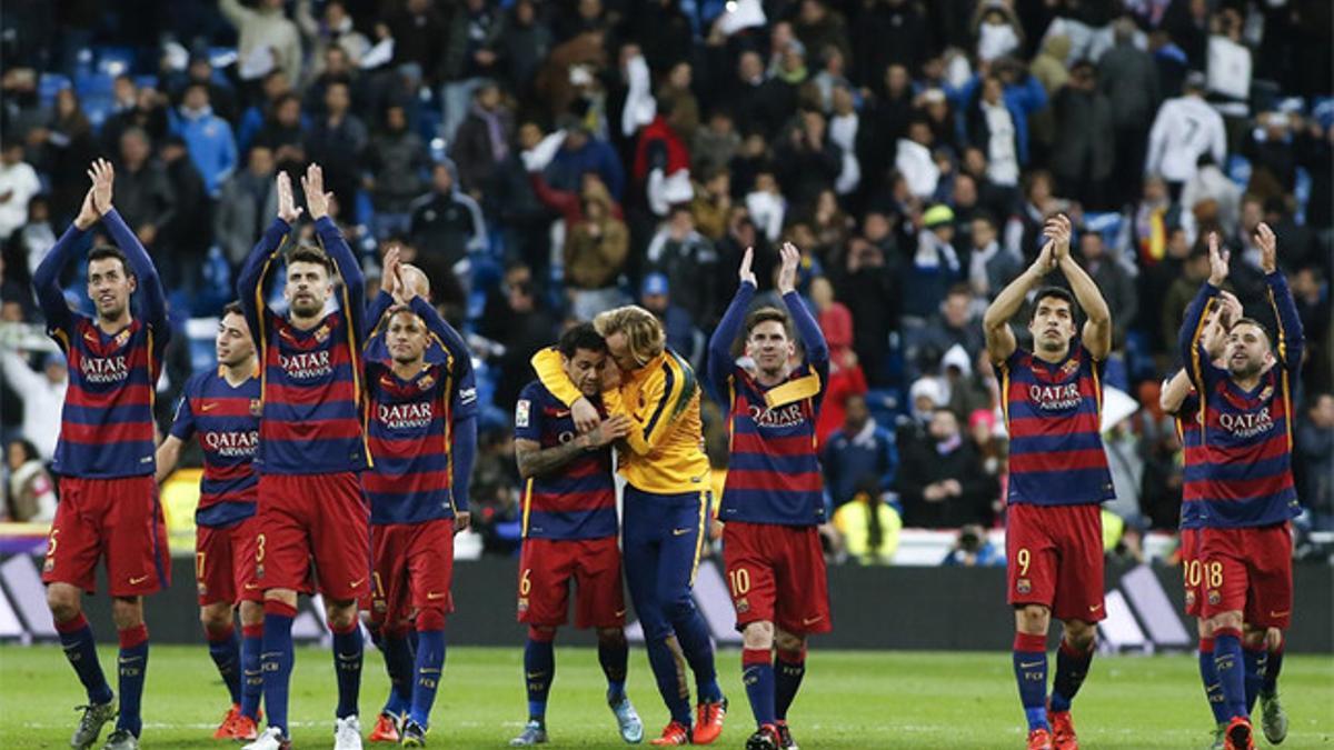 El Barça ha ganado en sus cuatro desplazamientos a Madrid, incluído el Bernabéu