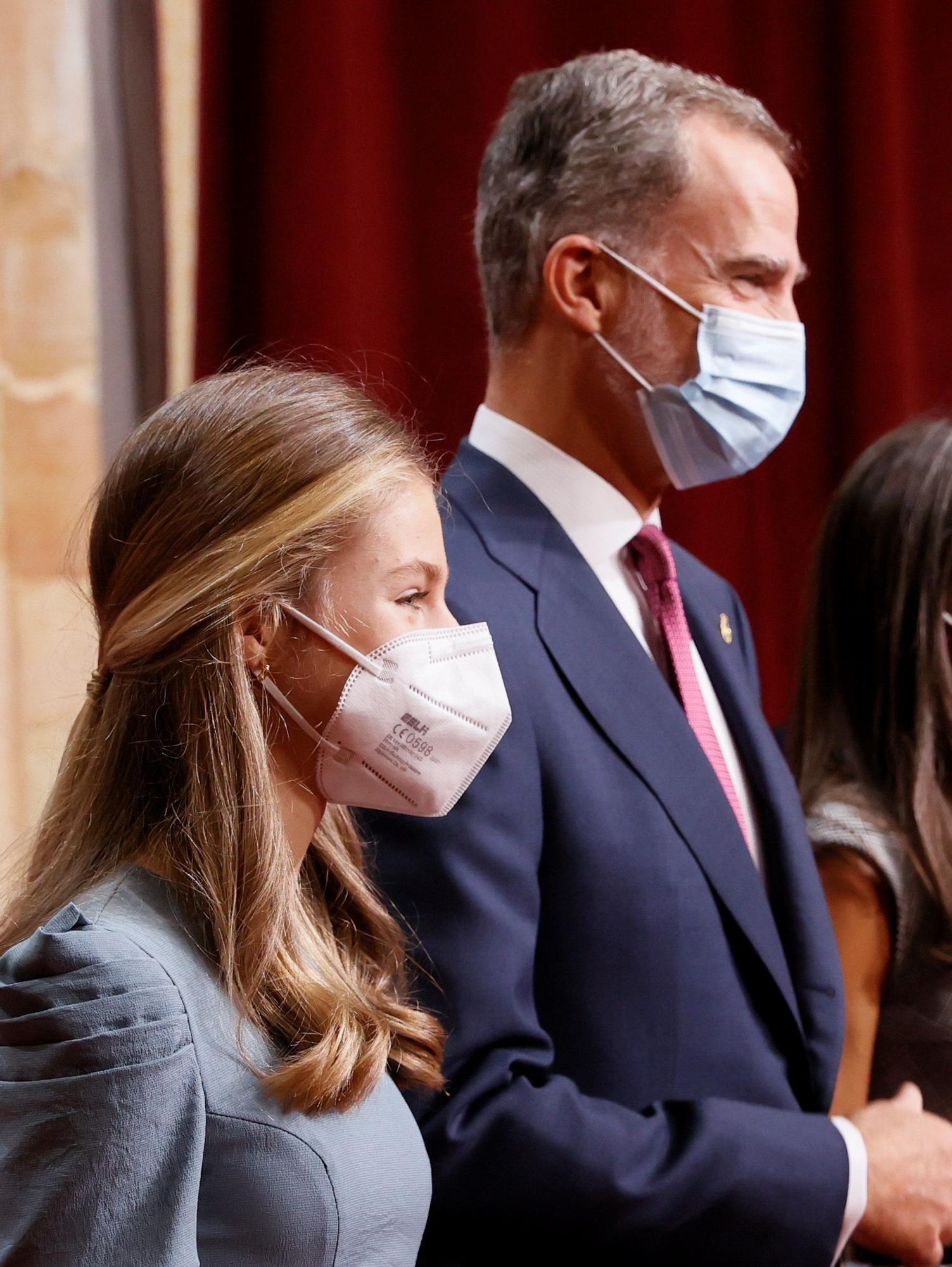 El look de la Familia Real durante las audiencias en el Reconquista