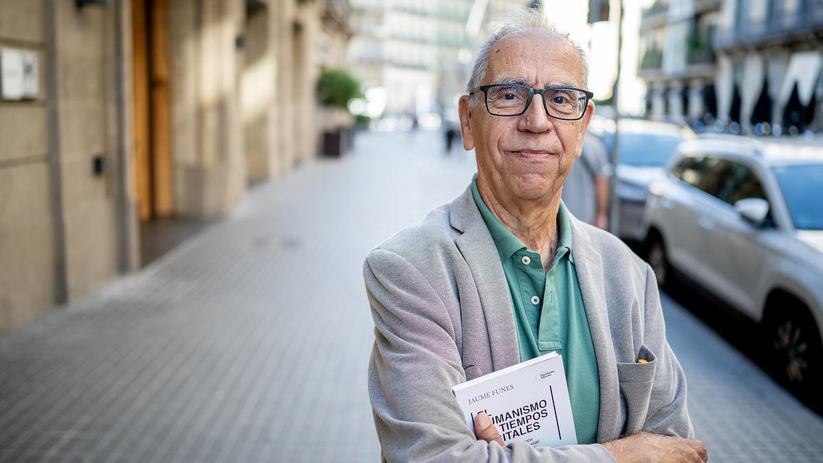 Jaume Funes, en Barcelona.