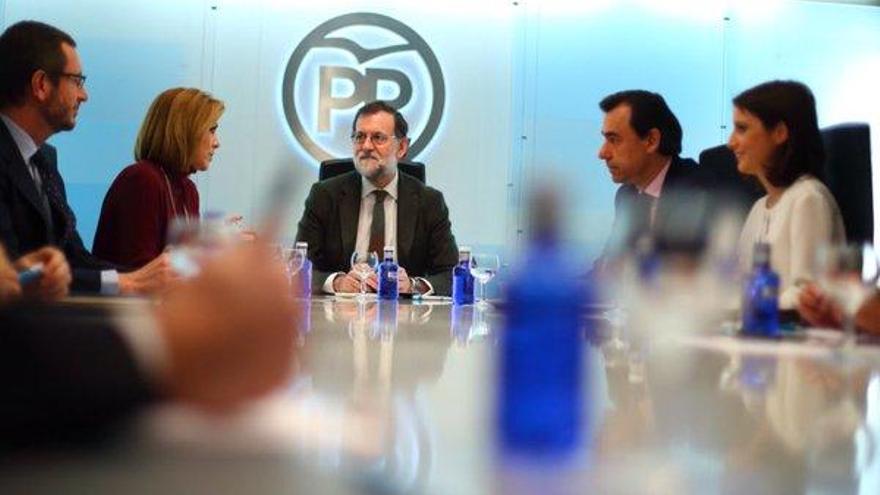 Rajoy prepara un duro discurso contra Sánchez