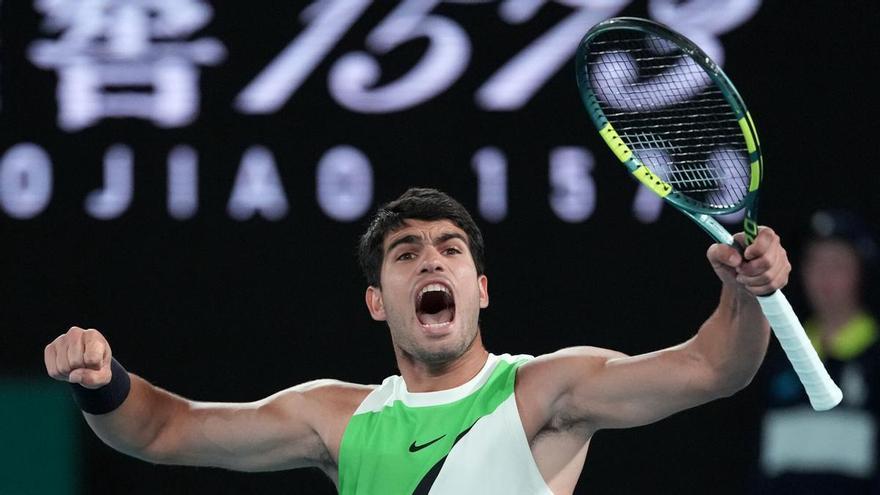 Alcaraz, por el camino fácil en el cuadro de Doha