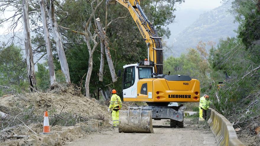 Temporal en Andalucía: más de 4.000 incidencias y 22 carreteras cortadas