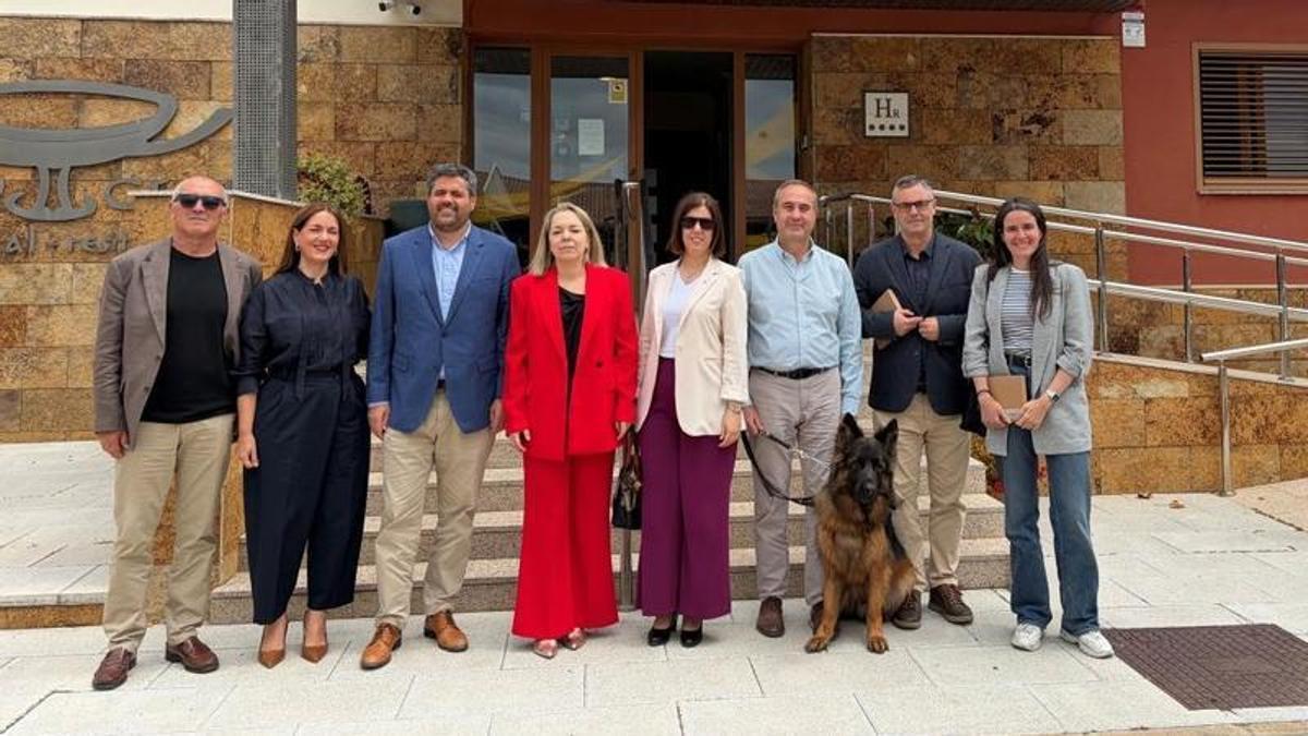 Fotos de los galardonados con los premios ONCE.