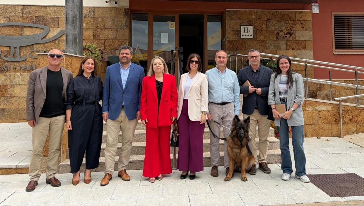 Fotos de los galardonados con los premios ONCE.