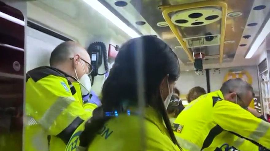 Una mujer de 23 años da a luz en plena estación de Chamartín