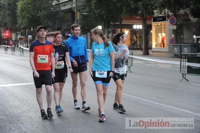 Salida Maratón y Media Maratón de Murcia