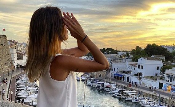Mery Turiel, de fin de semana en una foto de su Instagram