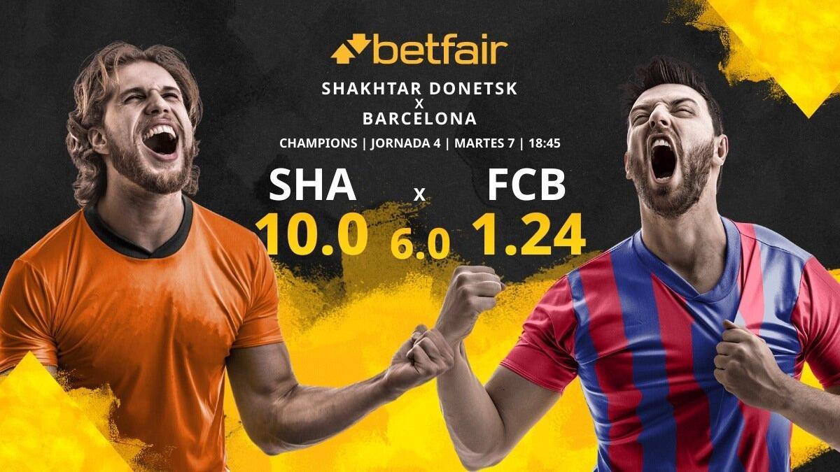 Shakhtar Donetsk vs. FC Barcelona: horario, TV, estadísticas, clasificación y pronósticos