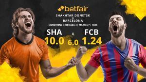 Shakhtar Donetsk vs. FC Barcelona: horario, TV, estadísticas, clasificación y pronósticos