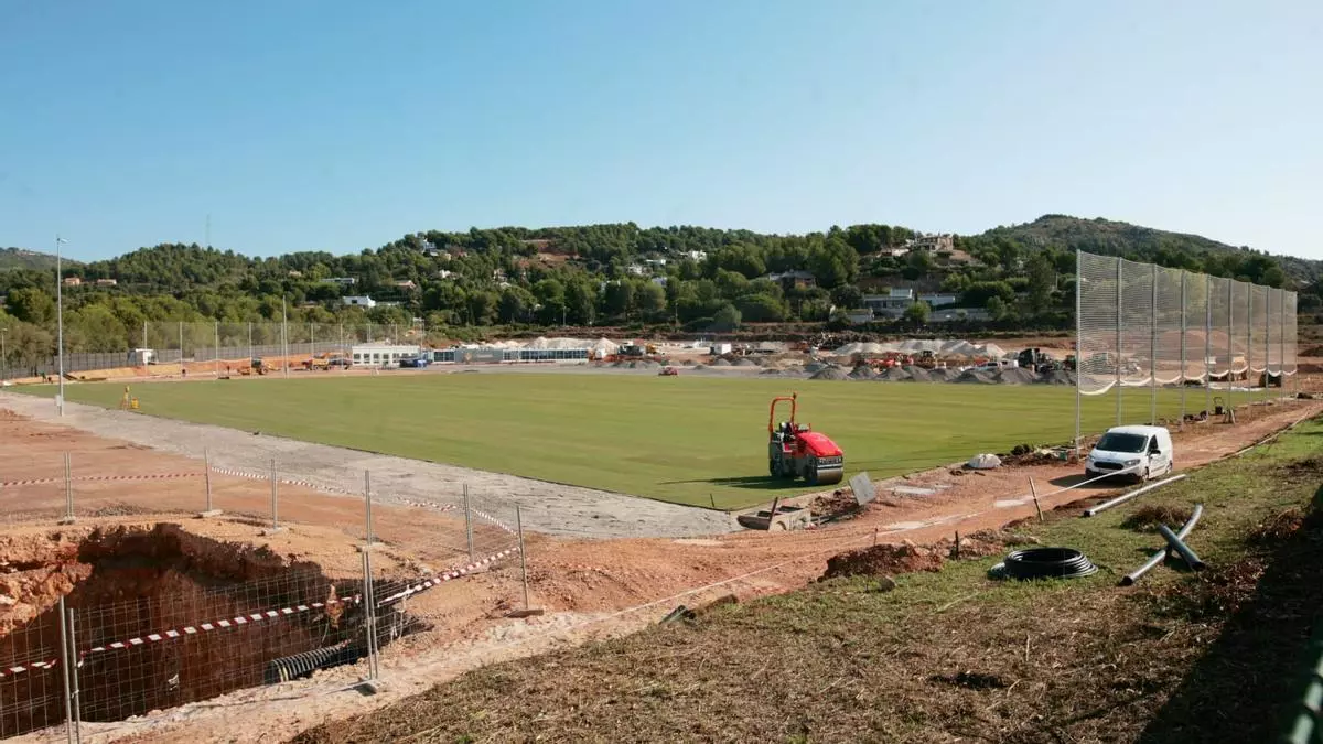 'Alfombra verde' para la nueva ciudad deportiva del Castellón en Borriol