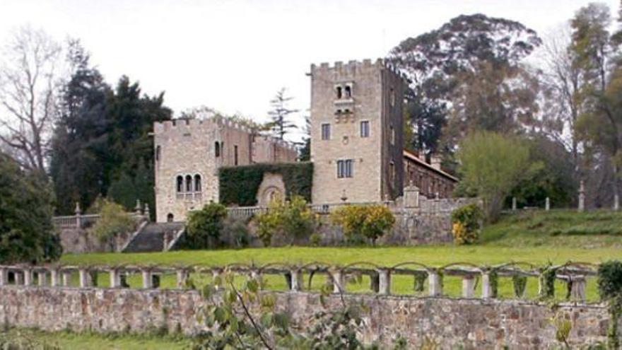 Imagen del Pazo de Meirás, donde están las esculturas.