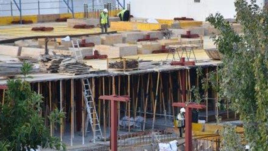 La construcción goza de buena salud en las Pitiüses, pese a la moratoria.