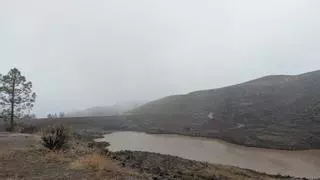 Las presas de Gran Canaria recogen el agua tras el paso de la borrasca Claudia