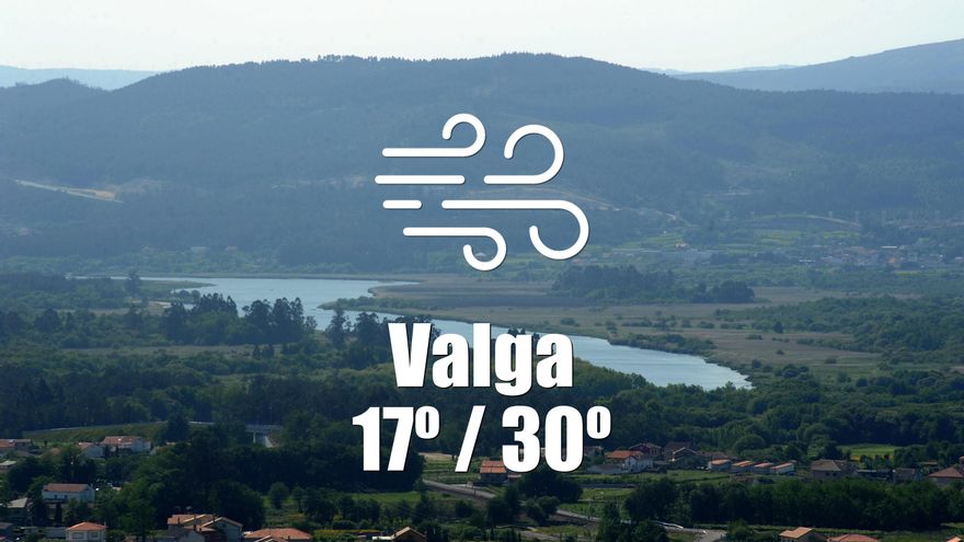 El tiempo en Valga: previsión meteorológica para hoy, viernes 1 de agosto