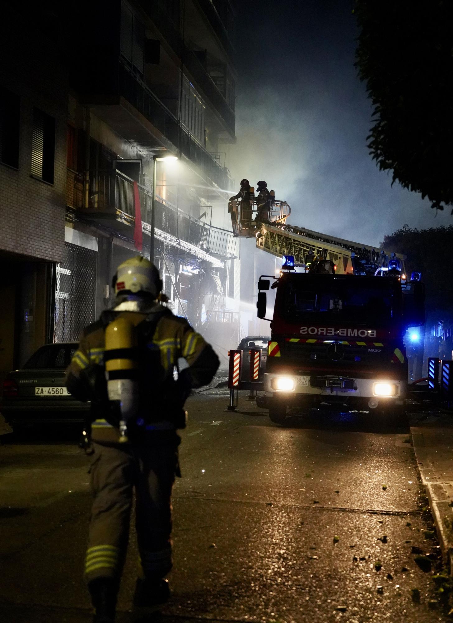 Explosión en Valladolid