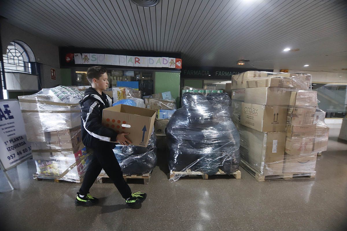 Parte de Córdoba un autobús con ayuda humanitaria para Ucrania