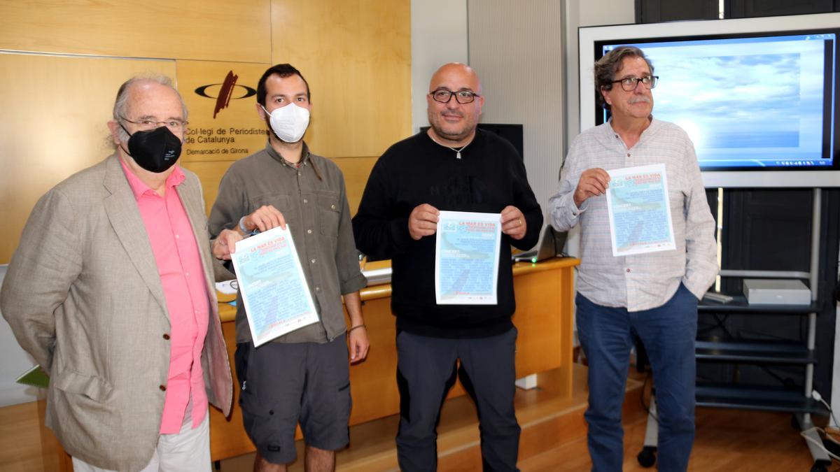 Presentació del macroconcert organitzat per cinc entitats contràries al macroparc eòlic de l&#039;Empordà