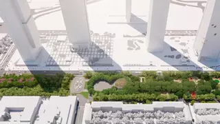 Beneficios del soterramiento del tramo norte de la Castellana: 787 árboles, áreas de recreo y carril bici