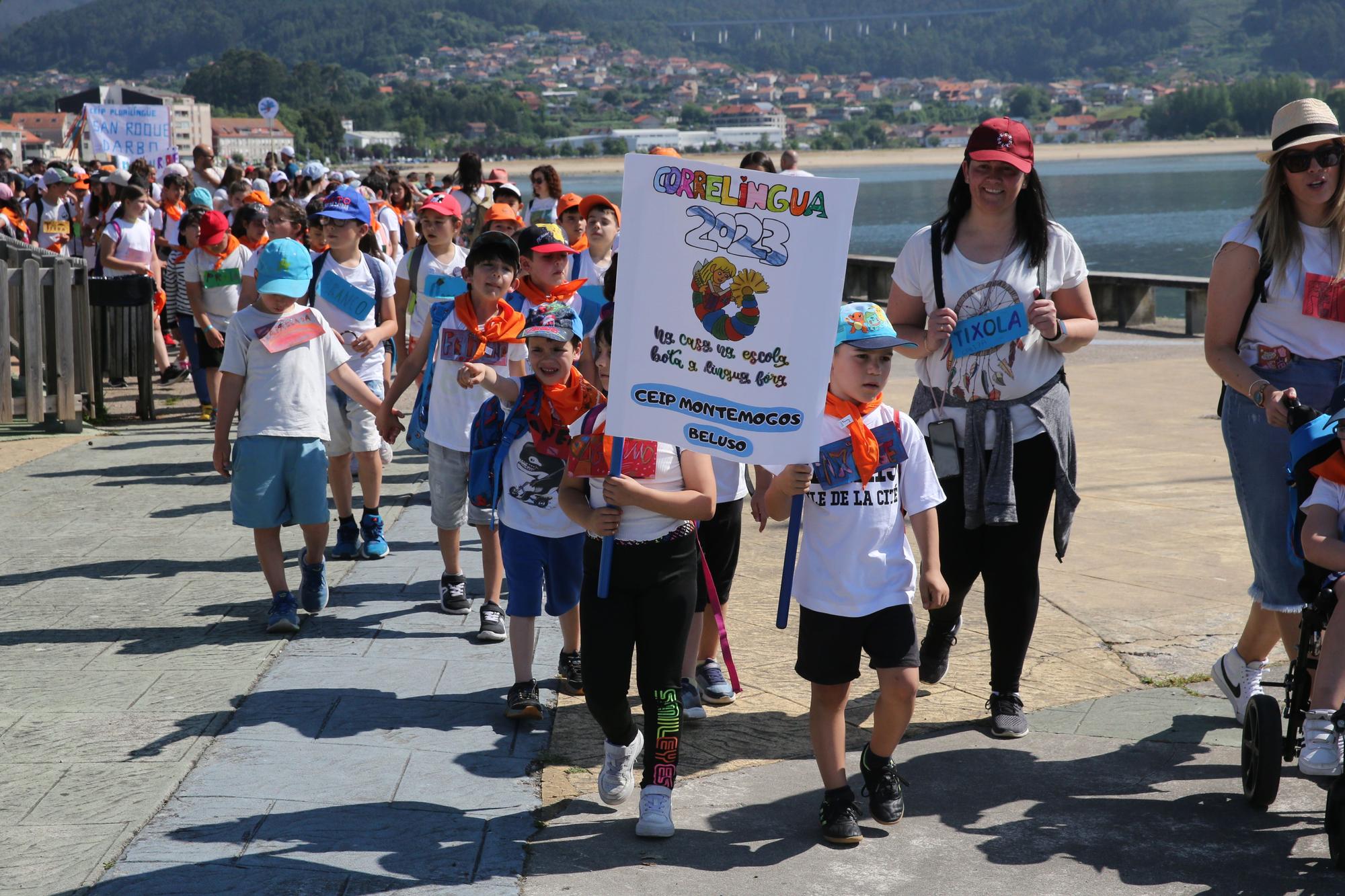 Máis de 2.000 cativos enchen o Correlingua de Moaña polo idioma galego