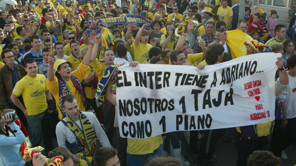Macrogalería | El memorable Villarreal-Inter de Champions League en imágenes, 20 años después
