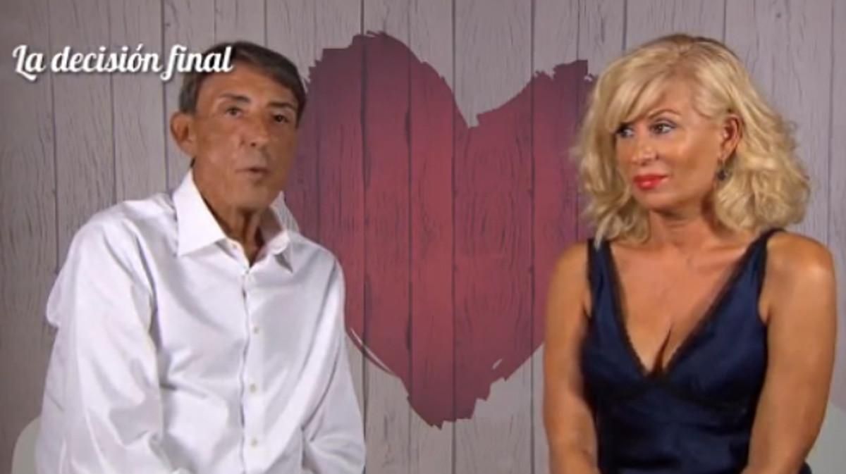 Joaquín i Gloria, la parella ideològicament impossible, a ’First dates’, de Cuatro. Joaquín i Gloria, la parella ideològicament impossible, a ’First dates’, de Cuatro.
