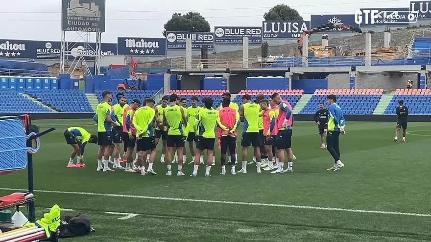 El Getafe se prepara para recibir al FC Barcelona