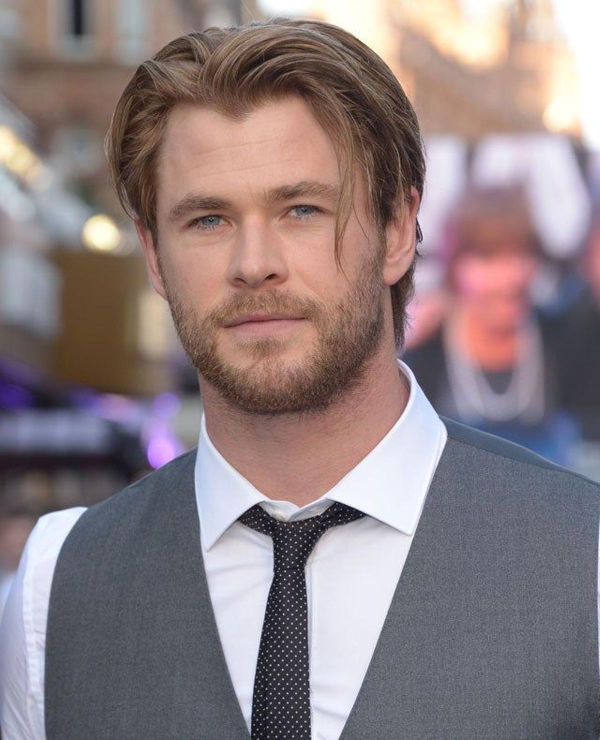 Chris Hemsworth, en el estreno londinense de 'Guardians of the galaxy'