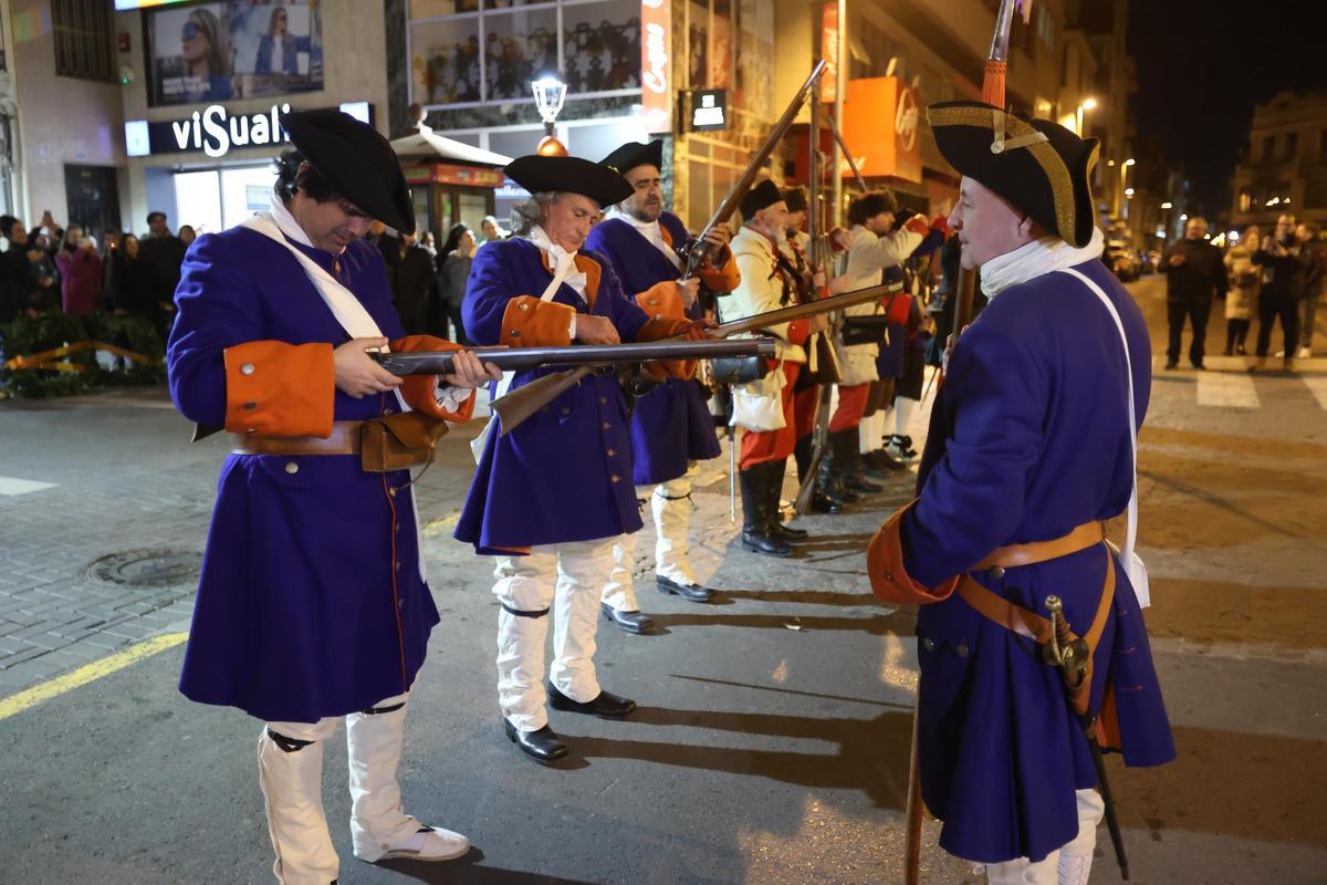 Fotos de la marcha cívica y el congreso de recreación histórica en Vila-real