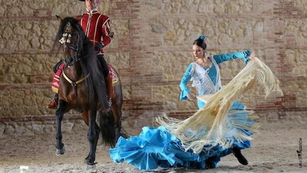 El espectáculo Pasión y Duende del Caballo Andaluz.