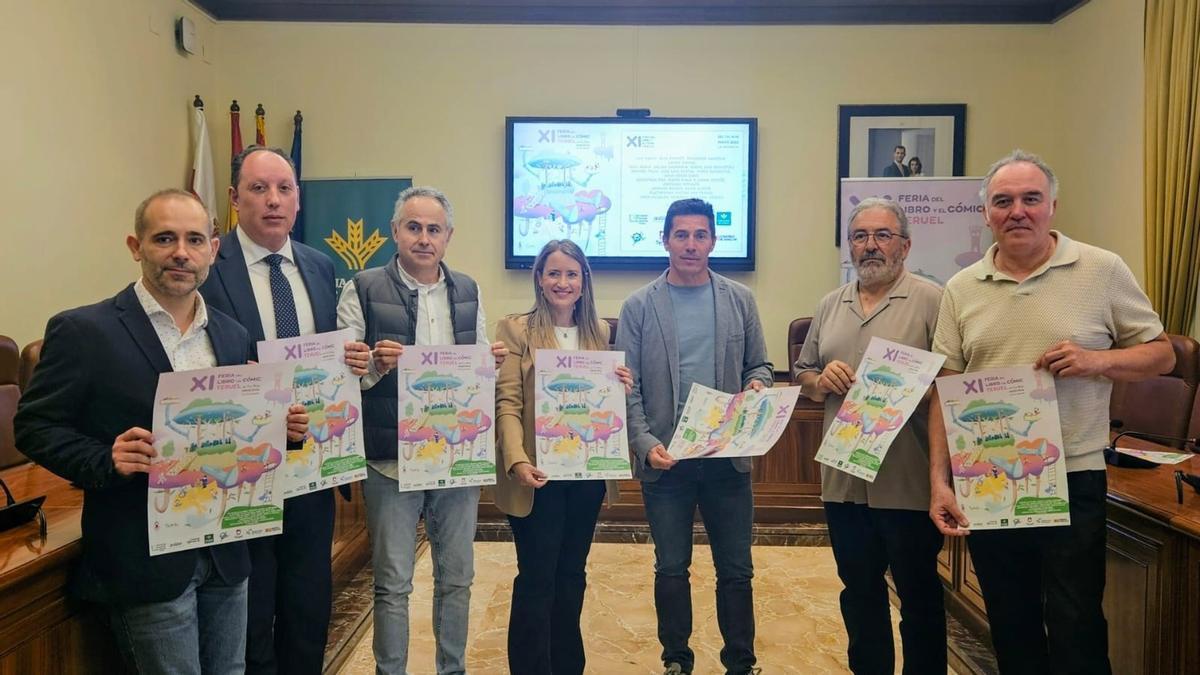 Presentación de la Feria del libro y el cómic de Teruel
