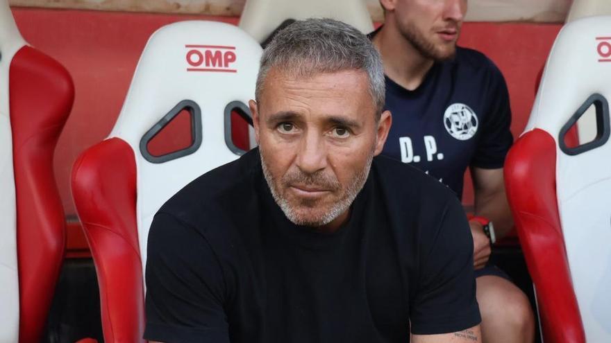 Óscar Cano, tras la victoria del Zamora CF ante el Arenas de Getxo: "Al inicio fuimos un ciclón; en la segunda parte fuimos competitivos"