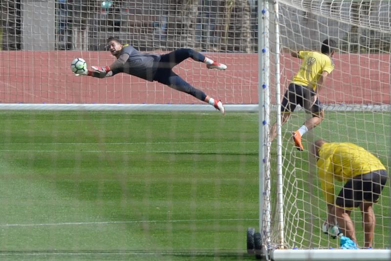 20-04-18. LAS PALMAS DE GRAN CANARIA.  ENTRENAMIENTO UDLP.   JOSE CARLOS GUERRA  | 20/04/2018 | Fotógrafo: José Carlos Guerra