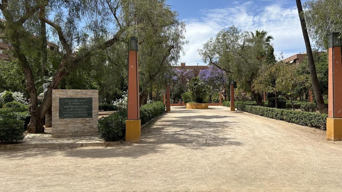 Parque de Torrent dedicado a Blas Gámez