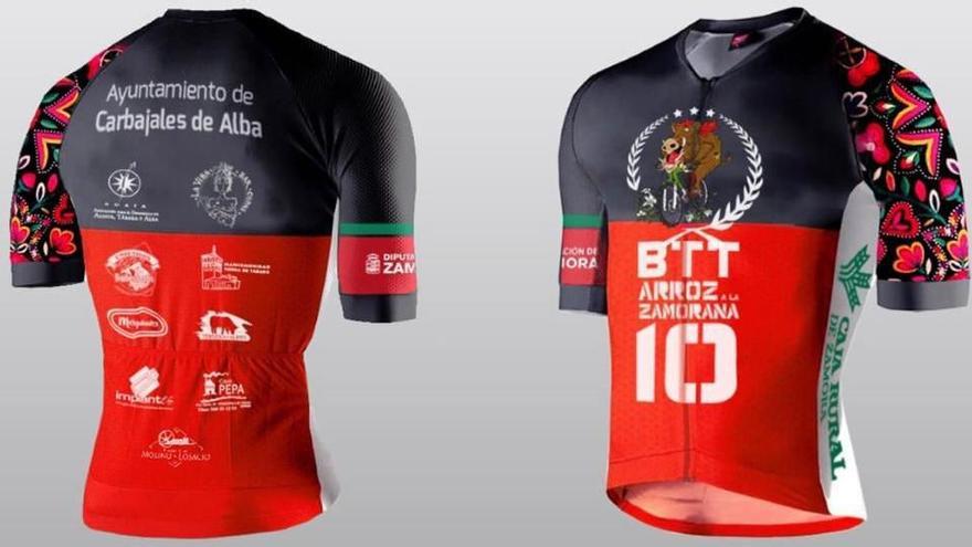 El maillot que se entregará este año a los participantes