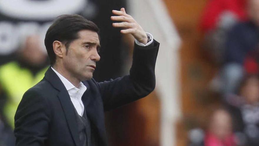 Marcelino explota contra el VAR