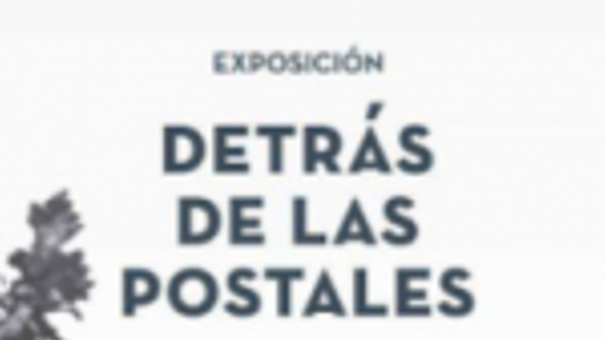 Exposición detrás de las postales