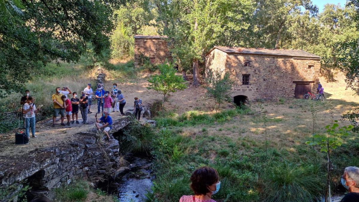 Molinos en el río Frío en Riofrio. | CH. S.