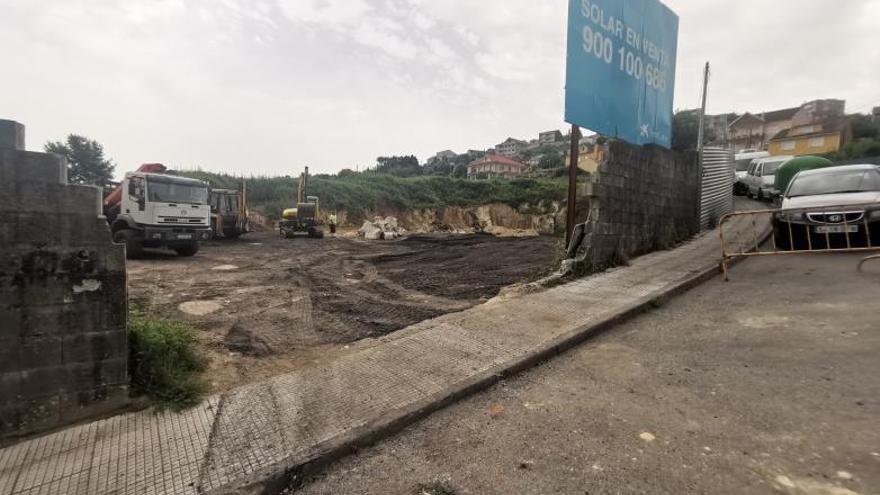 Las obras para habilitar el aparcamiento disuasorio en el lugar de Norte.